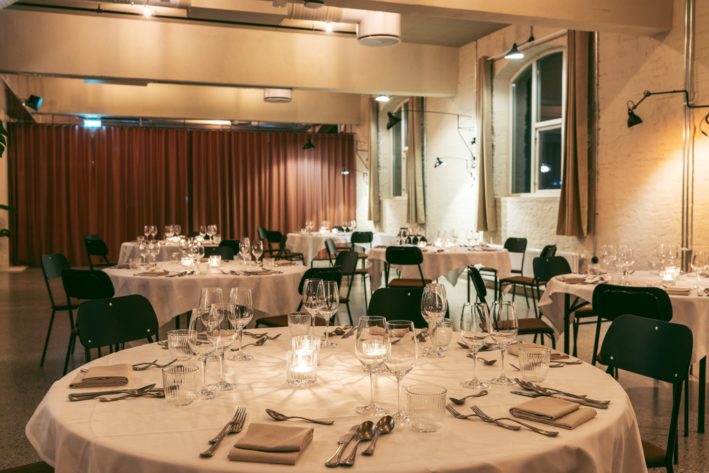 Banquet Dining at Tollbua Restaurant, Trondheim