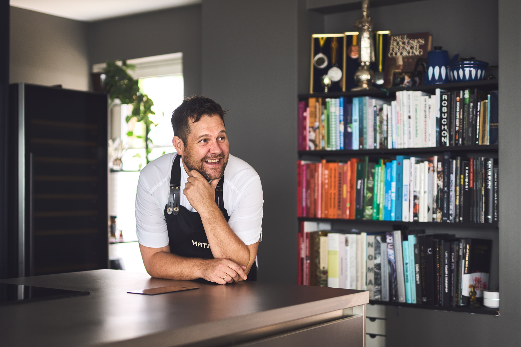 Christopher Davidsen at home