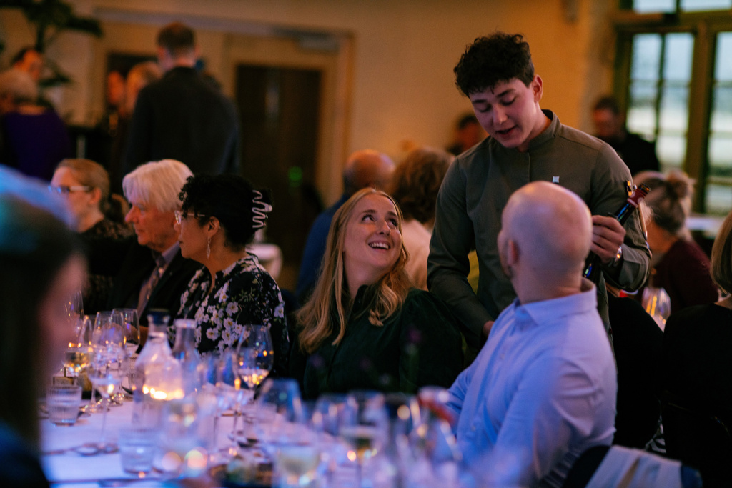 Celebrations in Tollbua's south wing; Sørfløyen. Musikalsk Helaften på Tollbua: part of Trondheim Chamber Music Festival 2025 (Kamfest)